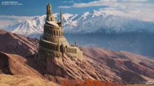 بازسازی قلعه الموت